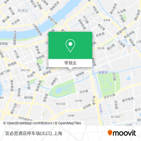 宜必思酒店停车场(出口)地图