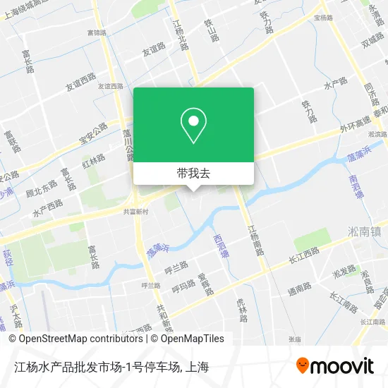 江杨水产品批发市场-1号停车场地图