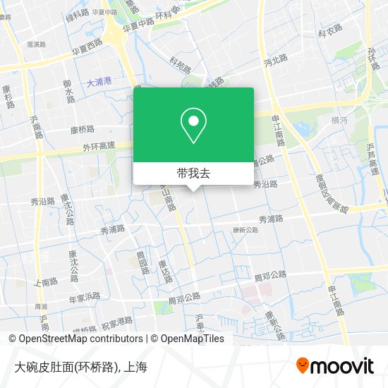 大碗皮肚面(环桥路)地图
