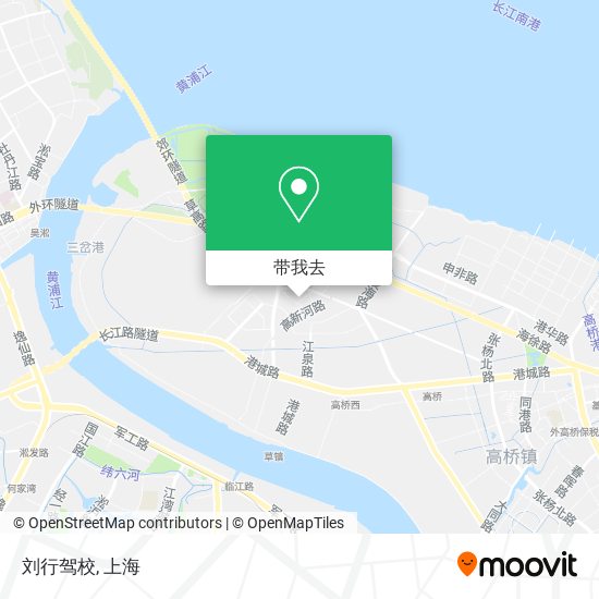 刘行驾校地图