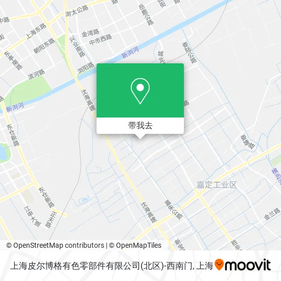 上海皮尔博格有色零部件有限公司(北区)-西南门地图