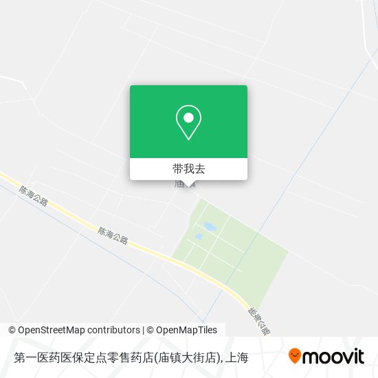 第一医药医保定点零售药店(庙镇大街店)地图