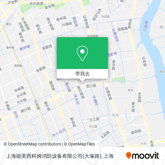 上海能美西科姆消防设备有限公司(大塚路)地图