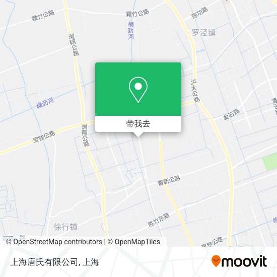上海唐氏有限公司地图