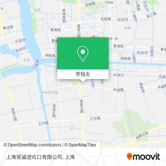 上海笑诚进出口有限公司地图