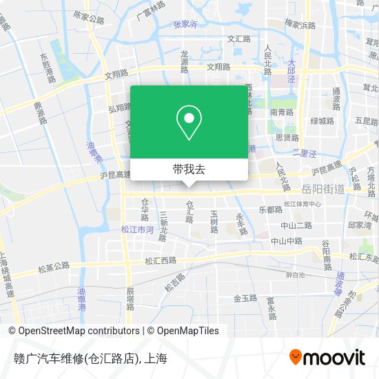赣广汽车维修(仓汇路店)地图