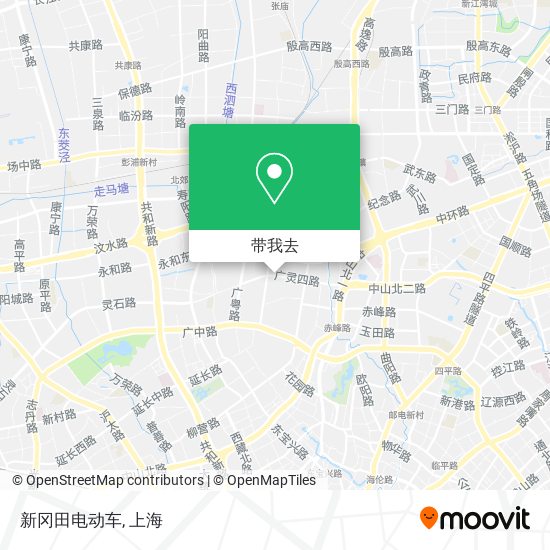 新冈田电动车地图
