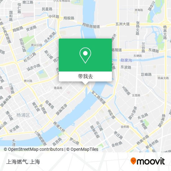 上海燃气地图