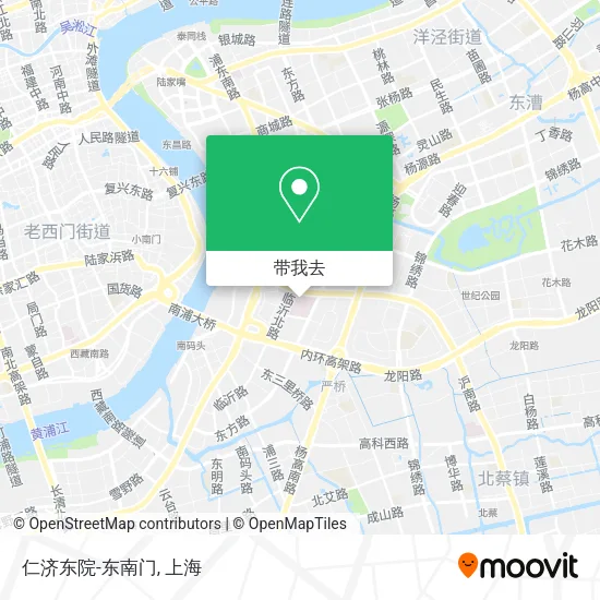 仁济东院-东南门地图