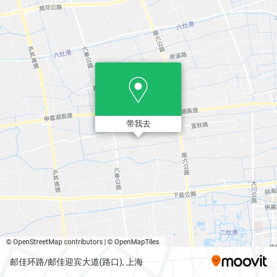 邮佳环路/邮佳迎宾大道(路口)地图