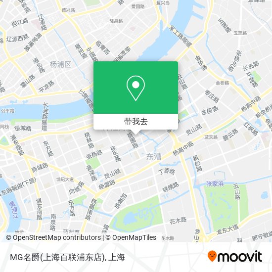 MG名爵(上海百联浦东店)地图
