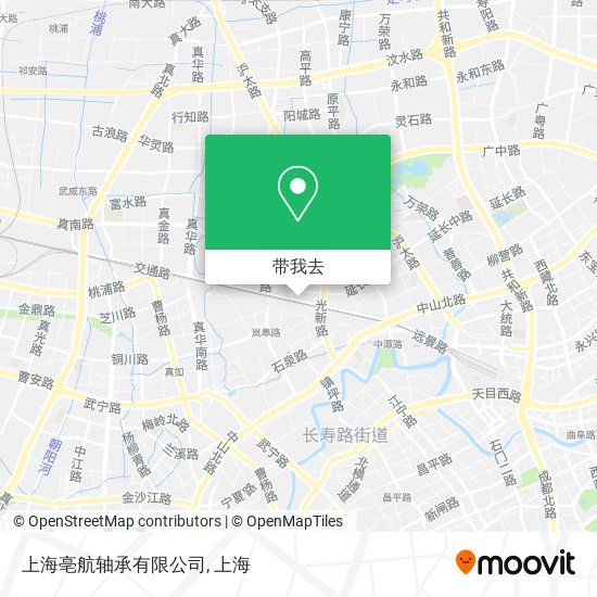 上海亳航轴承有限公司地图