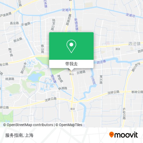服务指南地图