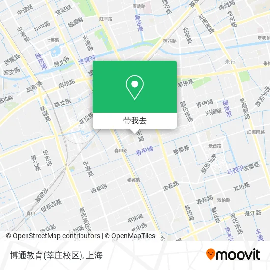 博通教育(莘庄校区)地图