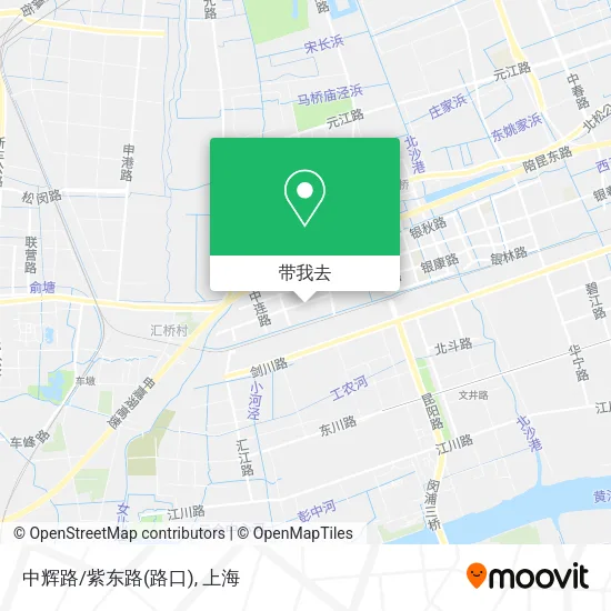 中辉路/紫东路(路口)地图