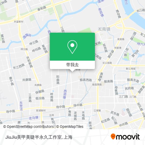 JiuJiu美甲美睫半永久工作室地图