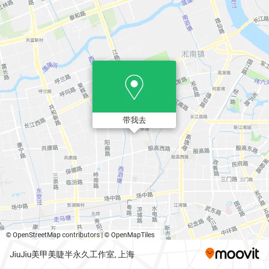 JiuJiu美甲美睫半永久工作室地图
