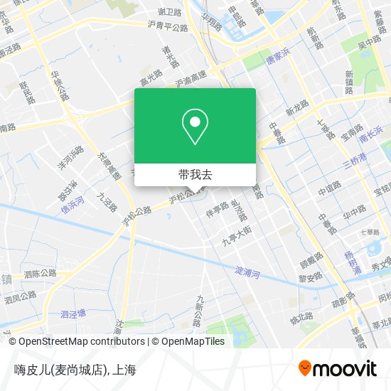 嗨皮儿(麦尚城店)地图