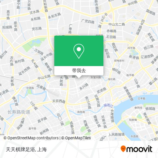天天棋牌足浴地图
