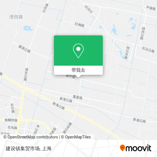 建设镇集贸市场地图