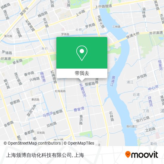 上海颁博自动化科技有限公司地图