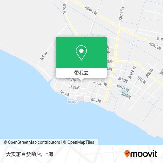 大实惠百货商店地图
