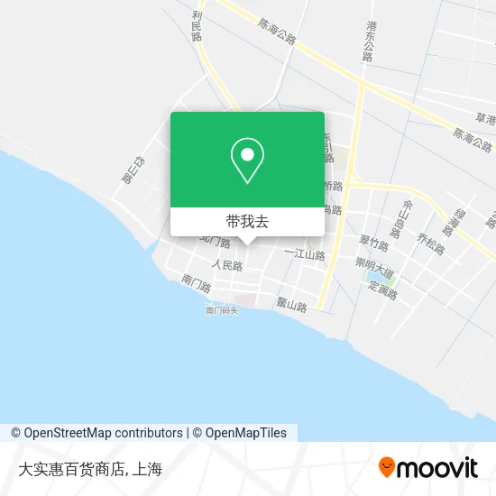 大实惠百货商店地图