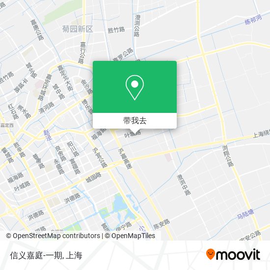 信义嘉庭-一期地图