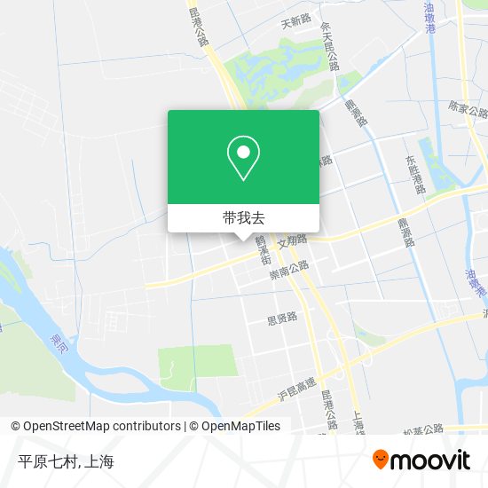 平原七村地图