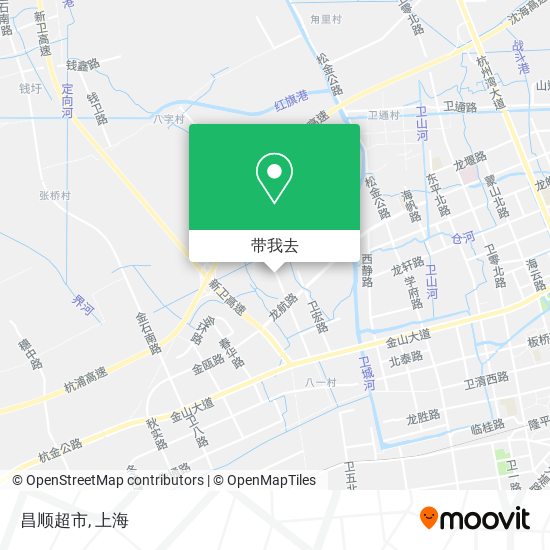 昌顺超市地图