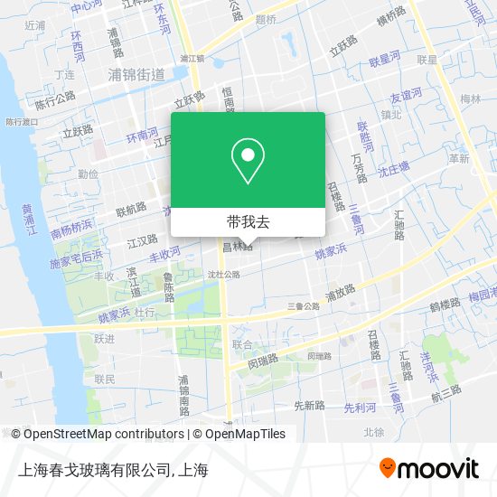 上海春戈玻璃有限公司地图
