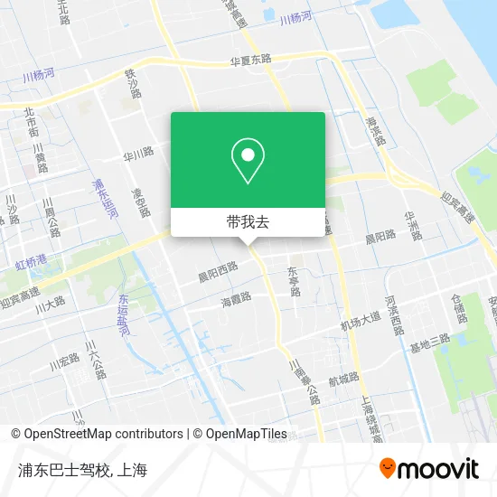 浦东巴士驾校地图