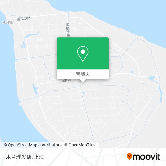 木兰理发店地图