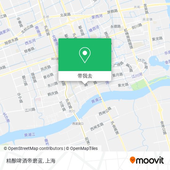 精酿啤酒帝磨蓝地图