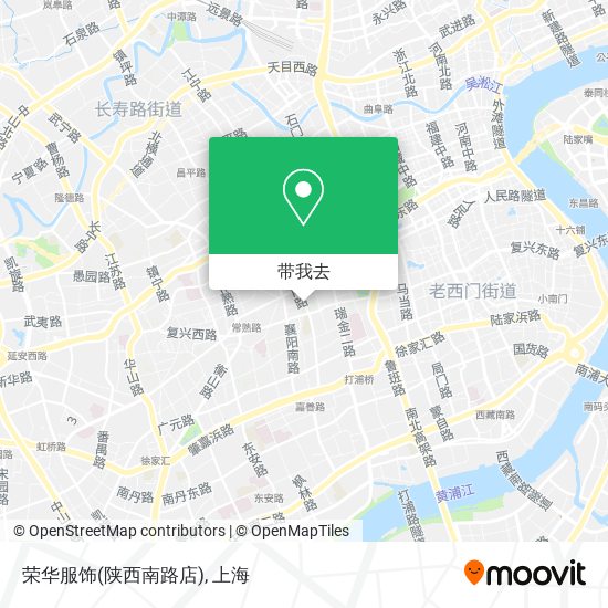 荣华服饰(陕西南路店)地图