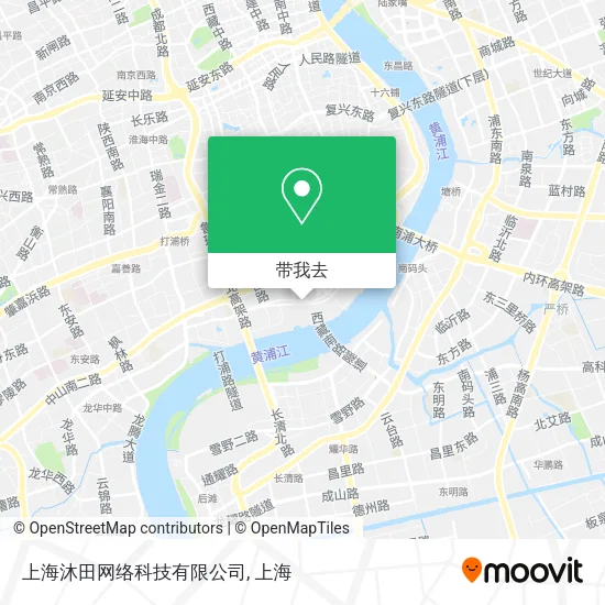 上海沐田网络科技有限公司地图