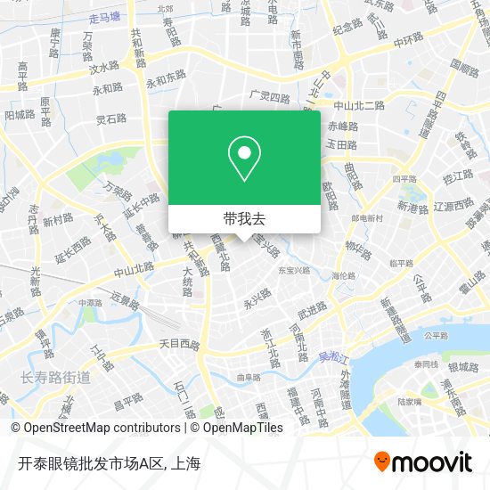 开泰眼镜批发市场A区地图