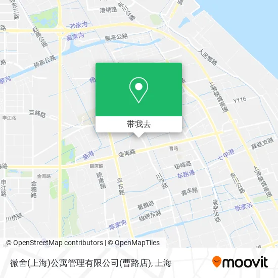 微舍(上海)公寓管理有限公司(曹路店)地图
