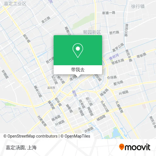 嘉定汤圆地图