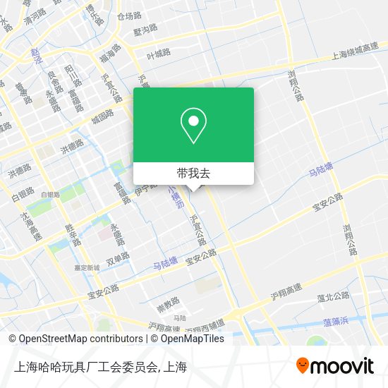 上海哈哈玩具厂工会委员会地图