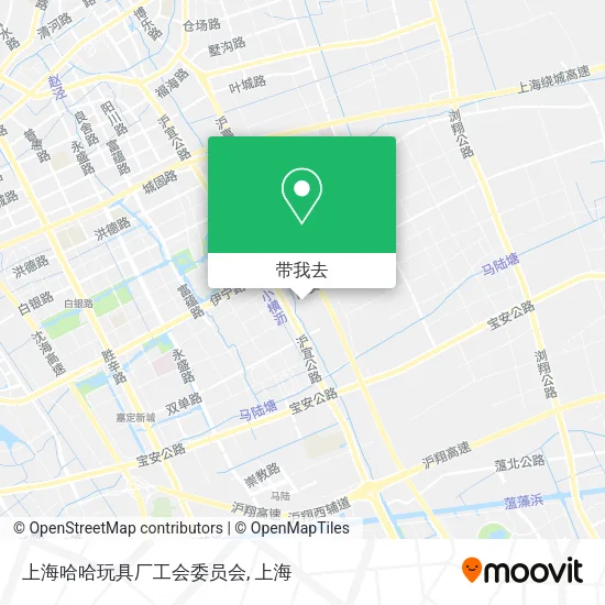 上海哈哈玩具厂工会委员会地图