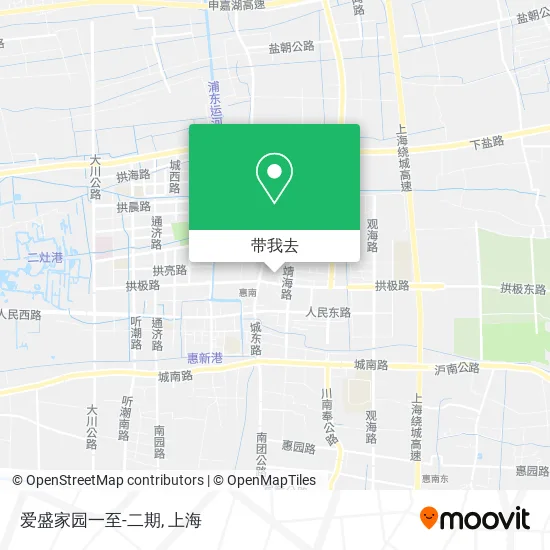 爱盛家园一至-二期地图
