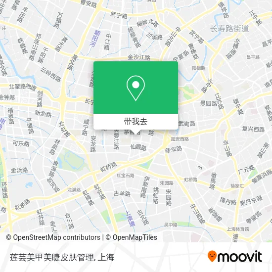 莲芸美甲美睫皮肤管理地图