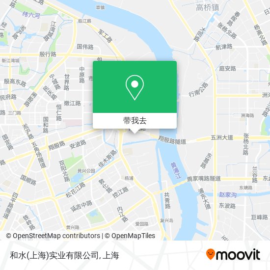 和水(上海)实业有限公司地图