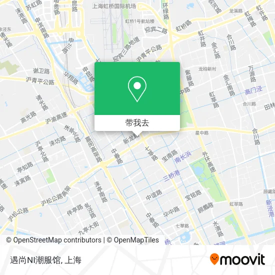 遇尚NI潮服馆地图