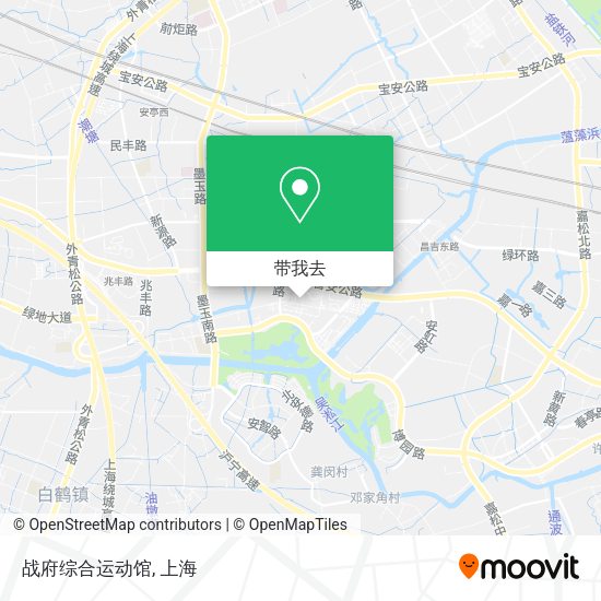 战府综合运动馆地图