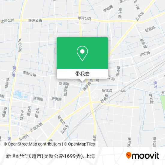 新世纪华联超市(卖新公路1699弄)地图