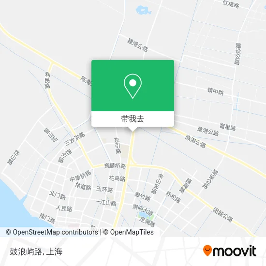 鼓浪屿路地图