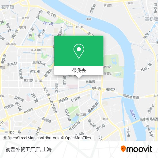 衡罡外贸工厂店地图