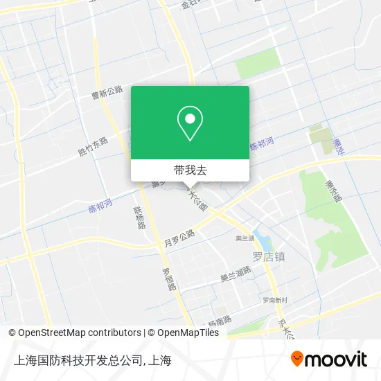 上海国防科技开发总公司地图